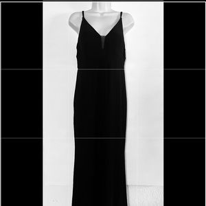 Calvin Klein, long black evening dress